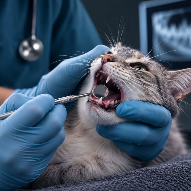 Odontologia para perros y gatos en Madrid