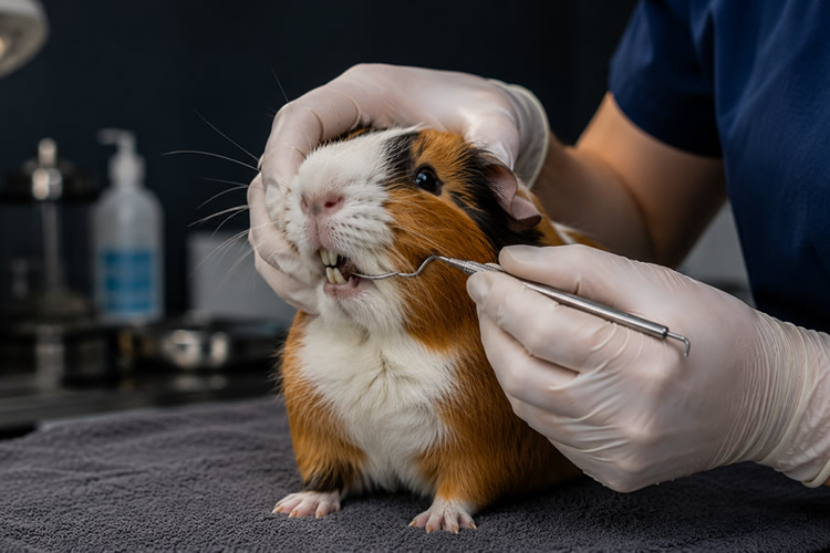 Odontologia Veterinaria para cobayas en Madrid