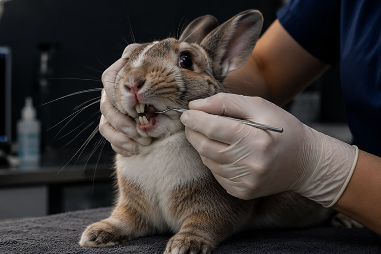 Odontologia Veterinaria para conejos en Madrid