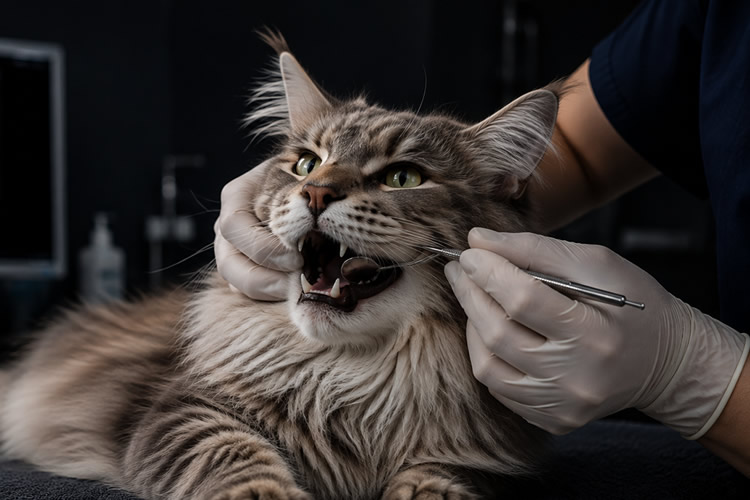 Odontologia Veterinaria para gatos en Madrid